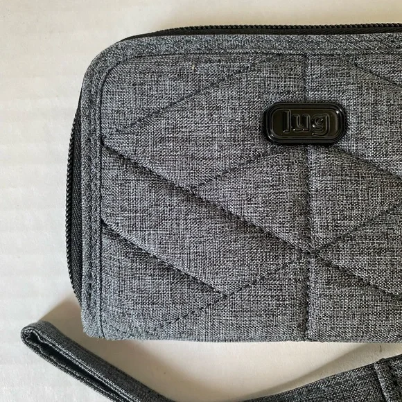 Lug Rodeo 2 Wallet Wristlet Heather Grey New - Picture 5 of 16